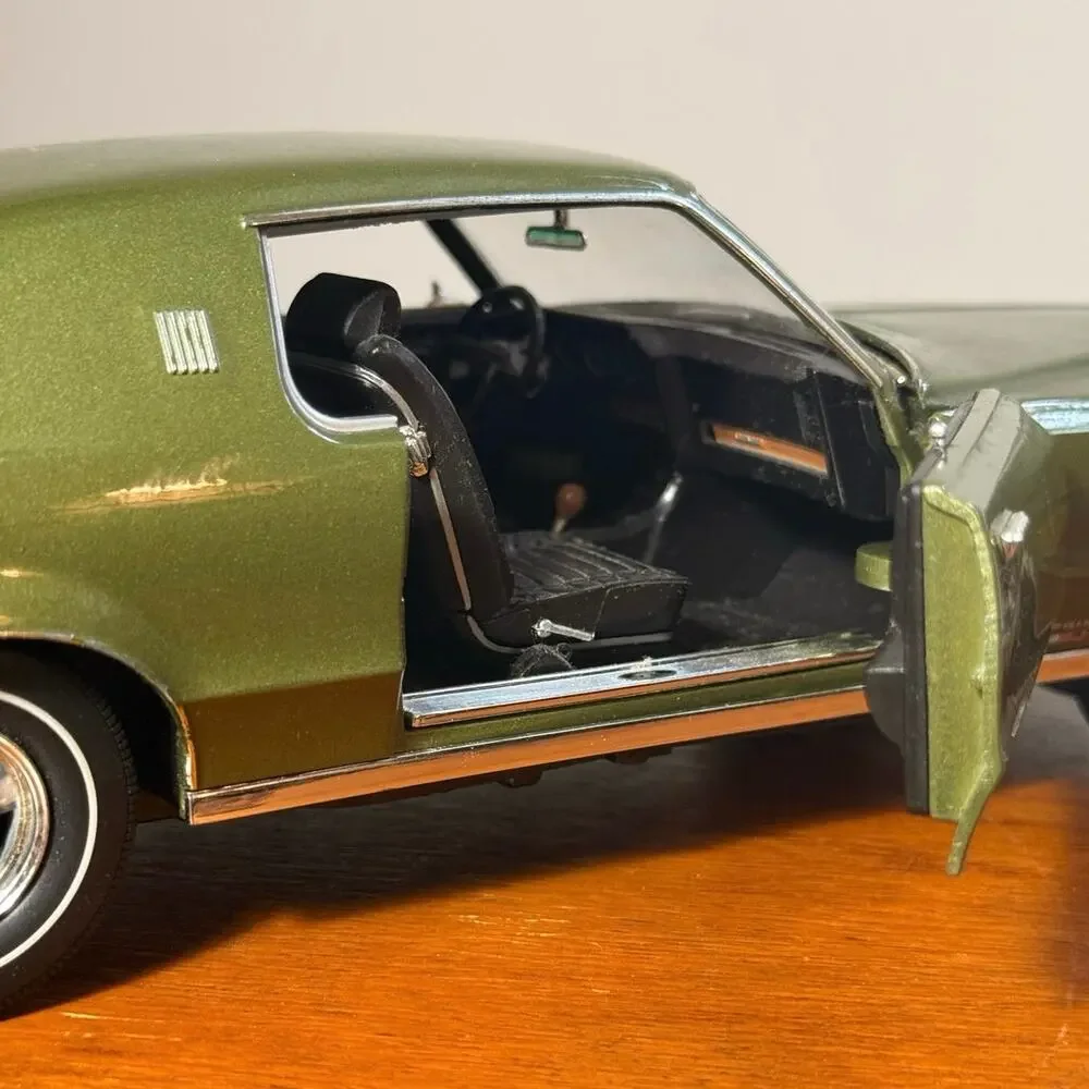 Ertl 1969 Pontiac Grand Prix SJ 428 Verdaro Green 1/18 Diecast As Is